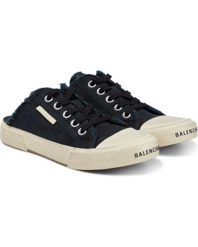 Sneakers distressed Balenciaga nero