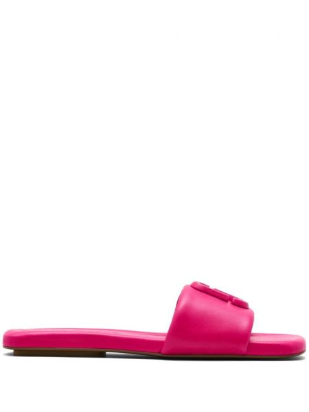 Kožne sandale Marc Jacobs ružičasta