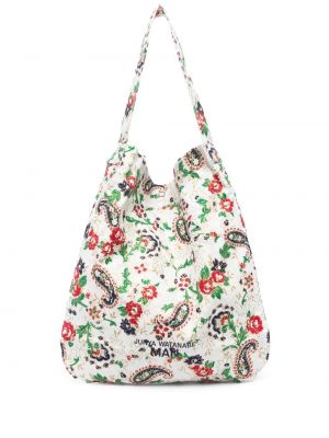 Paisley trykt shoppingbag Junya Watanabe Man hvit