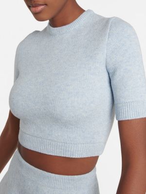 Vilnonis megztinis Alaã¯a mėlyna