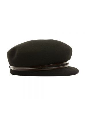 Czarna czapka Fabiana Filippi