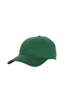 Cappello con visiera Lacoste verde