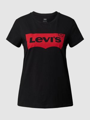 Koszulka z nadrukiem Levi's czarna