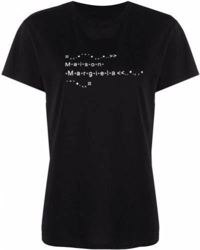 T-shirt Maison Margiela, сzarny