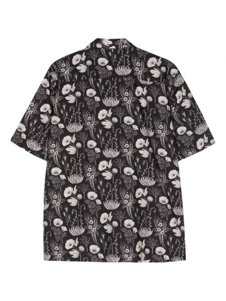 Kokvilnas krekls ar ziediem ar apdruku Sunspel