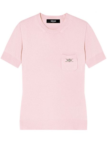 Woll top Versace pink
