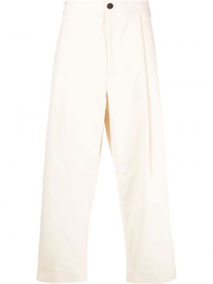 Pantaloni Studio Nicholson, bianco
