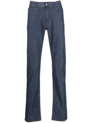 Jeans med normal passform Canali blå