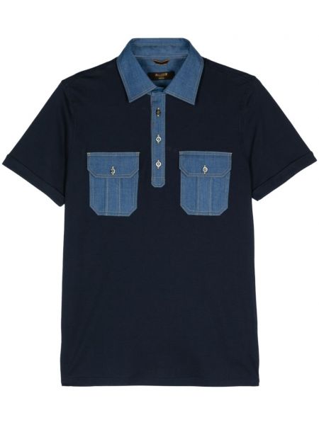 Poloshirt Moorer blå