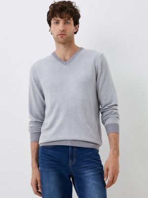 Пуловер Ostin серый
