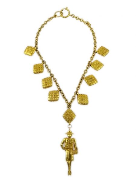 Μενταγιόν Chanel Pre-owned χρυσό