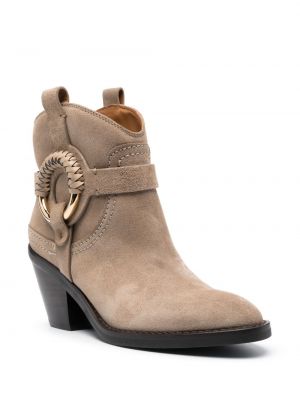 Stiefelette See By Chloé beige