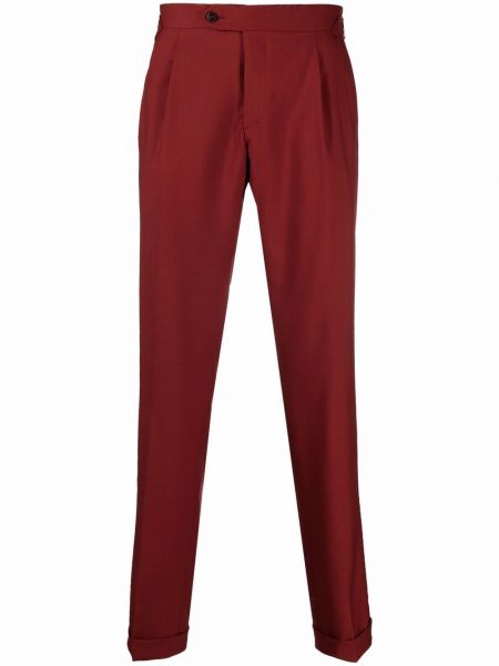Pantalones Luigi Bianchi Mantova rojo
