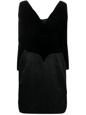 Βελούδινη φόρεμα A.n.g.e.l.o. Vintage Cult μαύρο