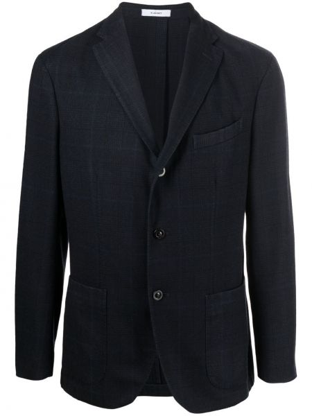 Blazer en laine Boglioli bleu