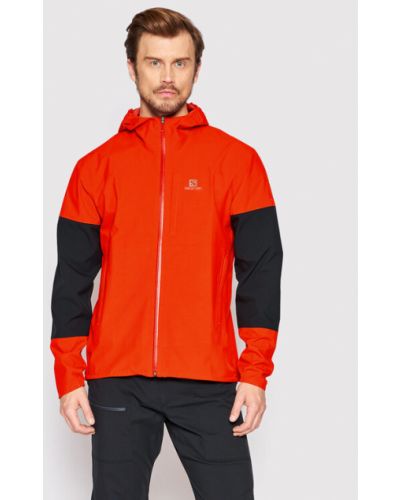 Salomon Outdoor kabát Outline LC1703500 Piros Regular Fit