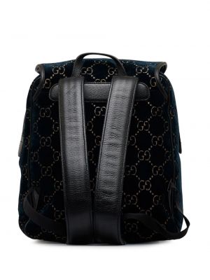 Sametový batoh Gucci Pre-owned
