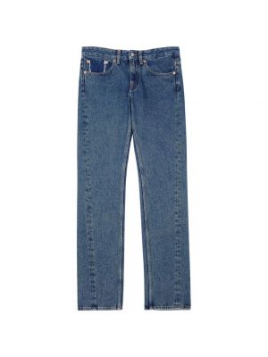Niebieskie proste jeansy Mm6 Maison Margiela