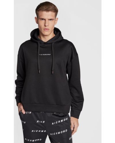 John Richmond Pulóver UMA22063FE Fekete Relaxed Fit