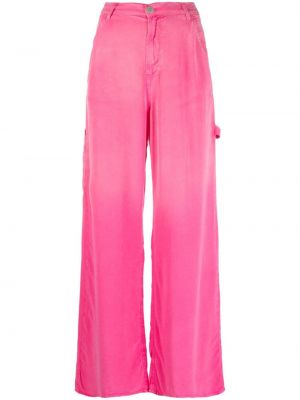 Relaxed панталон Pinko розово