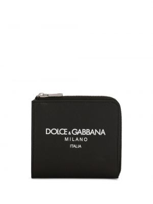 Портмоне с цип с принт Dolce & Gabbana