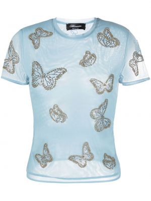 T-shirt trasparente Blumarine