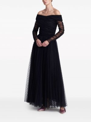Plisované tylové sukně Altuzarra černé