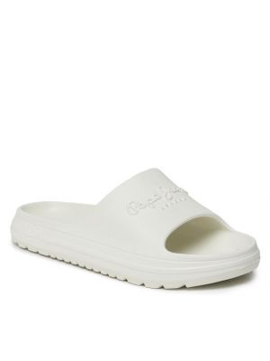 Plážové sandály Pepe Jeans bílé