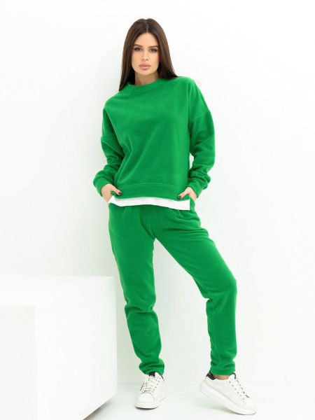 Зеленый спортивный костюм Issa Plus