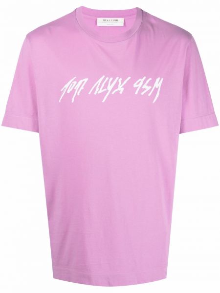 T-shirt con stampa 1017 Alyx 9sm rosa