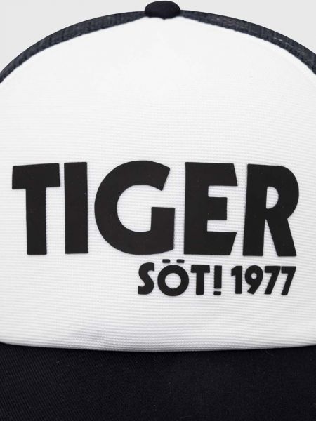 Șapcă cu dungi de tigru Tiger Of Sweden albastru