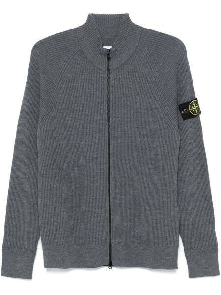 Striktrøje Stone Island grå