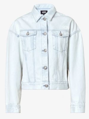 Белая джинсовая куртка Gcds