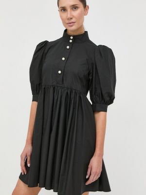 Sukienka mini bawełniana Custommade czarna