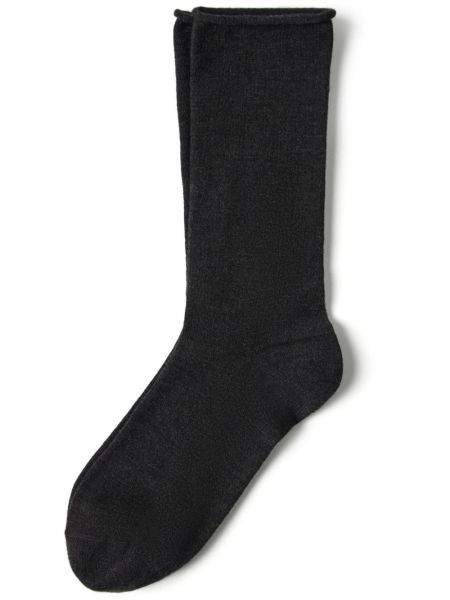 Vunene čarape Brunello Cucinelli crna