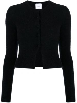 Cardigan con bottoni Patou nero