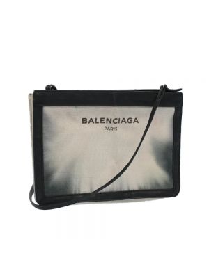 Torba na ramię Balenciaga Vintage czarna