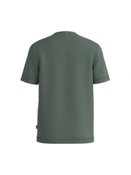 Camisa de algodón Hugo Boss verde
