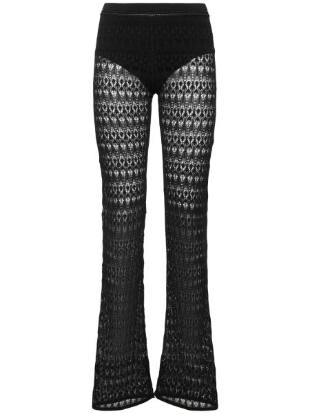 Pantalones de algodón Isabel Marant negro