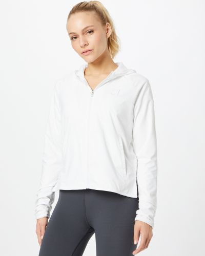 Bluză cu fermoar Adidas Golf alb