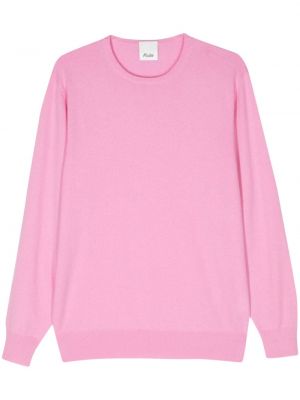 Кашмирен пуловер Allude розово