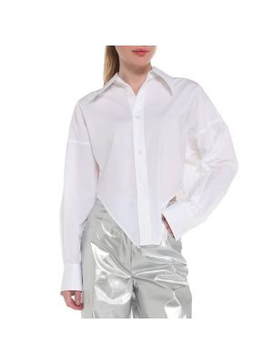 Белая блузка Mm6 Maison Margiela