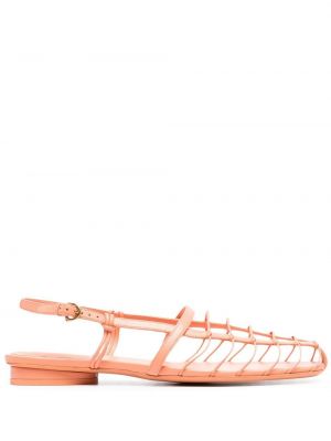 Slingback sandales Ferragamo oranžs