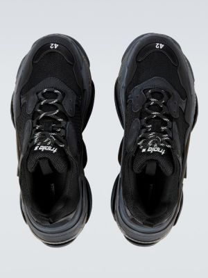 Sneakerși Balenciaga Triple S negru