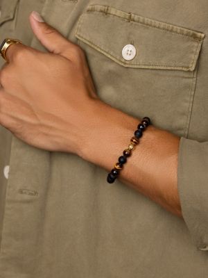 Bracelet et imprimé rayures tigre Nialaya Jewelry