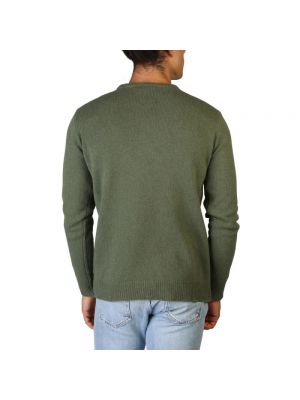 Jersey de cachemir de tela jersey con estampado de cachemira Cashmere Company verde
