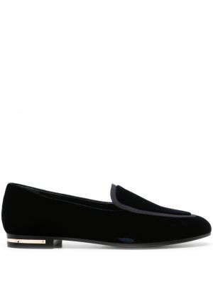 Pantofi loafer de catifea Giorgio Armani