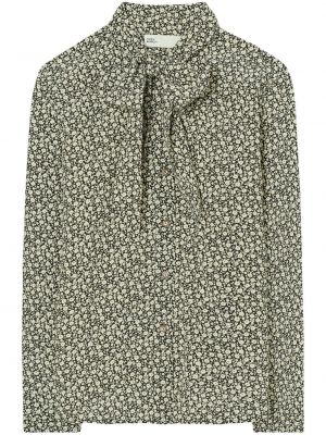 Bluză cu funde cu model floral Tory Burch