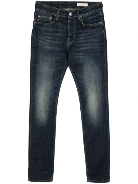 Slim fit-farkut Allsaints sininen