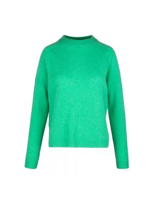 Sweter z okrągłym dekoltem Alysi zielony